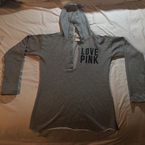 Victoria secret gray hoodie